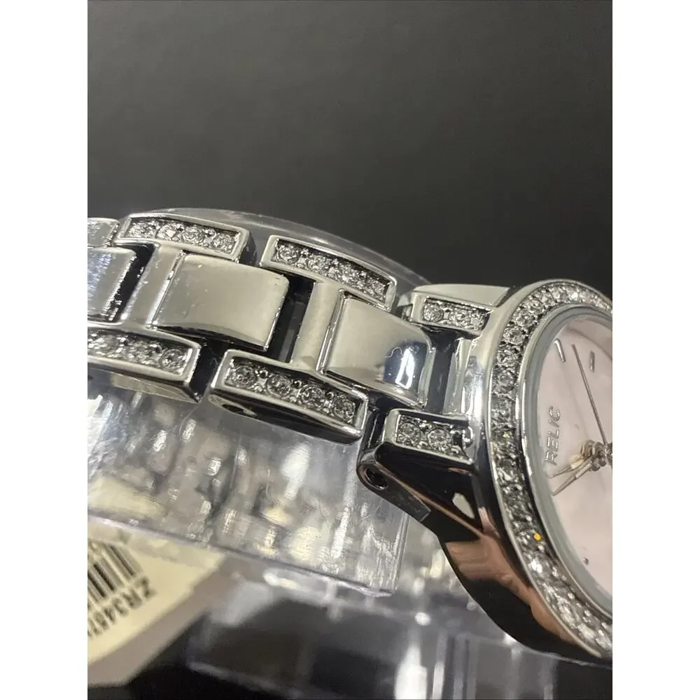 NEW RELIC BY FOSSIL ZR-34571 RUNNING PERFECTLY WITH TAGS STILL ON IT!! (B10)